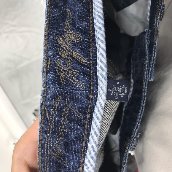 Tommy Hilfiger Jean Capris Size 8 - Picture 5 of 7